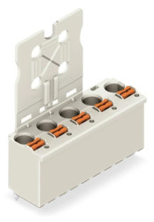 Gniazdo picoMAXeCOM raster 7,5mm 2-biegunowe z prostymi pinami lutowniczymi z płytką 2092-3152 /100szt./