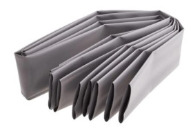 Osłona termokurczliwa Szary 2:1, średnica 50.8mm, dł. 1.2m, RS PRO