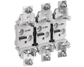 Podstawa bezpiecznika, LV, 250 A, AC 690 V, NH1, 3P, IEC, montaż na szynie DIN, TD1-D