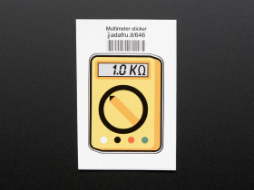 Multi-Meter! - Sticker! [Discontinued]