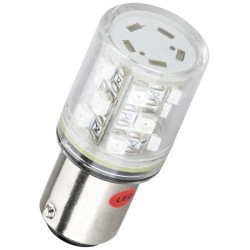 Barthelme 70112382 LED T5.5 60&#xB0; Wedge White 24-28V 6 x 28mm
