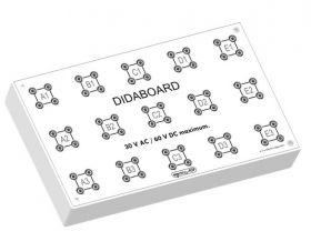 DidaBoard Płyta eksperymentalna z 60 gniazdami 4mm, ELECTRO-PJP, zamiennik do 21104S