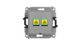 Icon Mechanizm Gniazda Światłowodowego/Optycznego Podwójnego, Bez Pola...