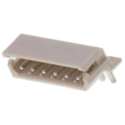 Molex 22057065 Mini-spox Header 6-pin 2.50mm Pitch Right-angle Tin