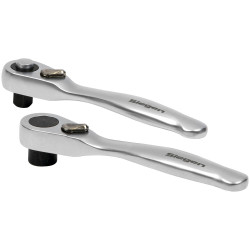 Sealey S01250 Siegen Micro Ratchet Wrench &amp; Bit Driver Set 2pc