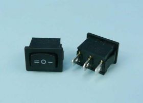RSM-1232-C0BK (ON)-OFF-(ON) 3-PIN 6A