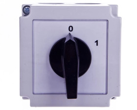 Łącznik krzywkowy 0-1 4P 25A w obudowie 4G25-92-PK R114 63-840398-031