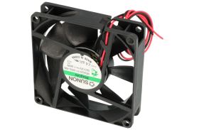 Wentylator; ME80201V1-000U-A99; 80x80x20mm; magnetyczne Vapo; 12V; DC; 1,56W; 61m3/h; 38dB; 130mA; 3300RPM; 2 przewody; Sunon; R