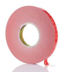 Taśma piankowa grubość 0.60mm szerokość 19.0mm 3M Biały długość 33.0m