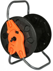 Stojak na wąż ogrodowy 1/2 wózek bęben zwijacz regulowany Schmith