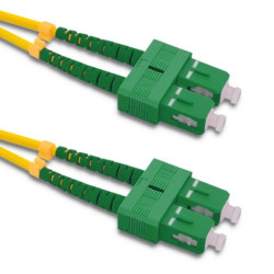 Qoltec Patchcord światłowodowy SC/APC - SC/APC Singlemode 9/125 G652D Duplex 5m