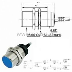 Czujnik indukcyjny; LR30XBF10DLO; 24V DC; NO; 2P