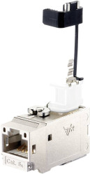 Moduł RJ45 CAT 6a Metz Connect 130B23-E Keystone