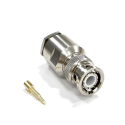 Złącze koncentryczne Montaż na kablu Męski 50Ω typ złącza Złącze BNC 4GHz Zacisk, lutowane typ kabla Koncentryczny