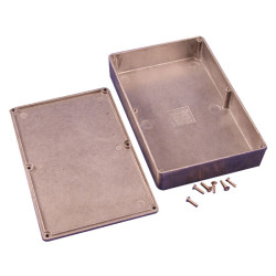 Hammond 1590DD Diecast Enclosure Natural (187.5 x 119.5 x 37mm)
