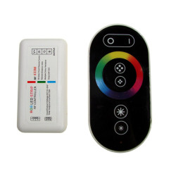 Sterownik LED RGB 18A 433Mhz cz. czarny 6A na kanał RF