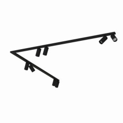 Listwa sufitowa 90 2x150cm MONO CORNER VIII 2x150 BLACK 7721 Nowodvorski Lighting