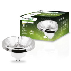 Żarówka LED GU10 ES111 10W = 75W 1055lm 4000K Neutralna 38 Srebrna LUMILED