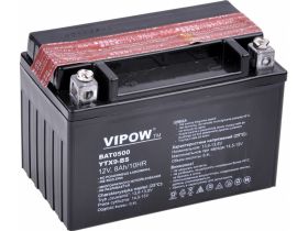 Akumulator do motocykli VIPOW 12V 8Ah YTX9-BS