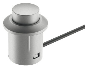 Przełącznik przyciskowy - włączanie i wyłączanie, szary, Häfele Lighting, 83389107