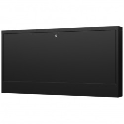 Szafka natynkowa ORN-7 do montażu rozdzielacza hydraulicznego na 16 obwodów grzewczych 1125x121x580mm czarna