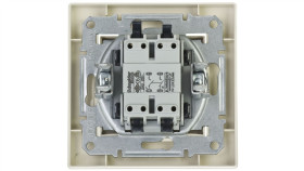 Łącznik Asfora Dwubiegunowy Kremowy Z Ramką Eph0200123