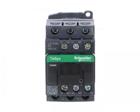 TeSys Deca Stycznik mocy 9A 3P 48V DC 1Z 1R LC1D09ED