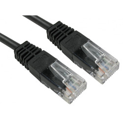 Kabel Ethernet Cat5e długość 2m Z zakończeniem RS PRO PVC l. żył: 8 średnica 4.6mm