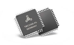 Stepper motor driver 7 to 34V, up to 1.1A with SPI Interface, 64 µSteps