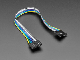 Adafruit 2.54mm Pitch 7-pin Jumper Cable - 20cm long