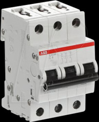 2CDS273001R0044 Circuit breaker, class C, 4 A, 3-pin