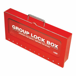 Blokada Skrzynka blokowania grupowego RS PRO Czerwony zamki: 12