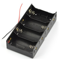 Koszyk na 4 baterie typu D (R20)