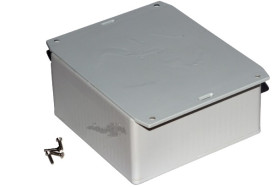 Obudowa ogólnego użytku ABS szerokość zew. 119 mm długość zew. 119 mm wys. zew. 56 mm Hammond IP54