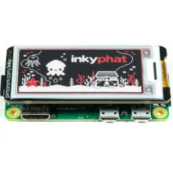 Pimoroni Inky pHAT for Raspberry Pi (Black/White)
