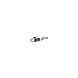 Amphenol M55116/11-1 Circular DIN Connector Male Unshrouded Black