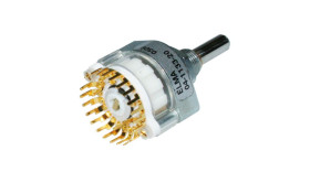 Rotary wafer switch Solder-In PinsP 24Po