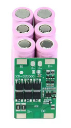 MODUŁ ŁADOWANIA AKUMULATORÓW 3S 15A OCP 40A BALANCER (BMS023-3S15A)