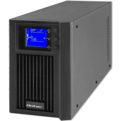 Qoltec Zasilacz awaryjny UPS On-line Pure Sine Wave 2kVA 1.6kW LCD USB