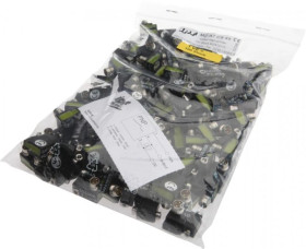 MZA7C849, czujnik magnetyczny, cylinder, rowek teowy 6,2mm, 16x20x9,2mm, 10-30V DC, 1x PNP NO, złącze M8 3pin