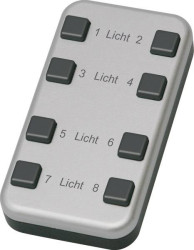 FMH8-wg Eltako bezprzewodowy Nadajnik ręczny 8-kanałowy Zasięg maksymalny 30 m