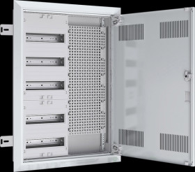 UK25RM8640 Field distributor flush-mount/cavity wall, 5 row, 1 media field