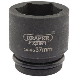 Draper Expert 05017 Expert 37mm 3/4&quot; Square Drive Hi-Torq&#xAE; 6 Point Impact Socket