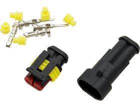 KOSTKA WTYK ZŁĄCZE HERMETYCZNE SUPERSEAL 2 PIN ZESTAW