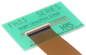 Złącze FPC 4-pinowe 1mm Montaż powierzchniowy Żeński Hirose