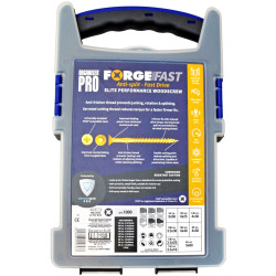 ForgeFast Pozi® Compatible Elite Performance Wood Screw Organiser 1000 Piece