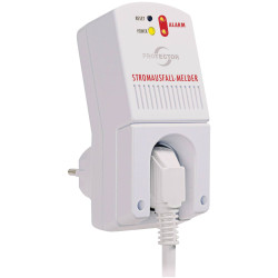 Protector SAM1000 Power Failure Alarm 85 dBA Rechargeable, 12h Alert