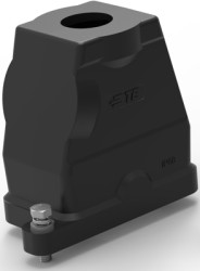 Housing, size HB6, die-cast aluminum, PG29, angled/straight, screw locking, IP68, T1920060129-000