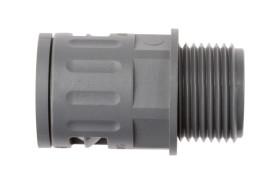 Dławnica do węża osłonowego M20 IP68 SILVYN KLICK-GM 20x1,5/1 szara 55501040