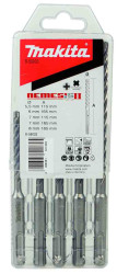 Zestaw wierteł Makita Wiertło SDS Węglik 5 szt. Zestaw wiertarki